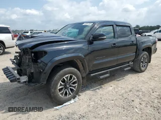 2022 Toyota Tacoma SR with VIN 3TMCZ5AN2NM503091, listed as a Copart auction lot 55087365 with 35,983 mi miles and Salvage title. Bid and sale history available at DreamBid. Image 1.