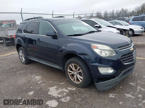 2016 Chevrolet Equinox LT with VIN 2GNALCEK7G1140513, listed as a IAAI auction lot 41916806 with 181,113 mi miles. Bid and sale history available at carsss.com. Image 1.