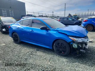 2023 Nissan Sentra SR with VIN 3N1AB8DV6PY266970, listed as a Copart auction lot 49603885 with 21,206 mi miles and Salvage Title. Bid and sale history available at DreamBid. Image 4.