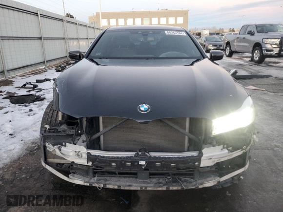 2018 BMW 7 Series 740e xDrive iPerformance with VIN WBA7J2C59JG938180, listed as a Copart auction lot 85343184 with 35,860 mi miles and Salvage Title. Bid and sale history available at carsss.com. Image 5.