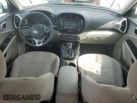 2020 Kia Soul S with VIN KNDJ23AUXL7035741, listed as a Copart auction lot 48952245 with 80,504 mi miles and Salvage Title. Bid and sale history available at DreamBid. Image 8.