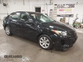 2013 Mazda 3 i SV with VIN JM1BL1TG1D1824491, listed as a IAAI auction lot 41603105 with 120,451 mi miles. Bid and sale history available at carsss.com. Image 1.