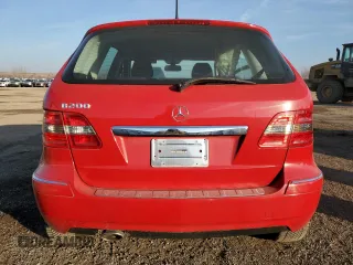 2010 Mercedes-Benz B 200 with VIN WDDFH3DB9AJ593603, listed as a Copart auction lot 80907433 with 56,688 mi miles and Clean Title. Bid and sale history available at DreamBid. Image 6.