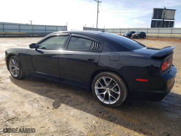2013 Dodge Charger SXT Plus with VIN 2C3CDXHG0DH571411, listed as a Copart auction lot 44187605 with 147,358 mi miles and Salvage Title. Bid and sale history available at carsss.com. Image 2.