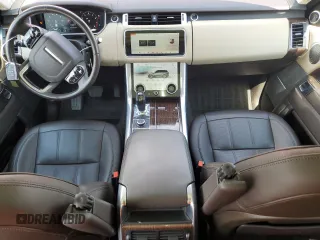 2018 Land Rover Range Rover Sport HSE with VIN SALWR2RV7JA189373, listed as a Copart auction lot 55762035 with 44,247 mi miles and Salvage title. Bid and sale history available at DreamBid. Image 8.