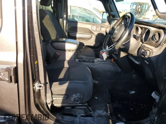 2021 Jeep Wrangler Unlimited Sport with VIN 1C4HJXKN2MW591498, listed as a Copart auction lot 78276744 with 98,868 mi miles and Salvage title. Bid and sale history available at DreamBid. Image 7.
