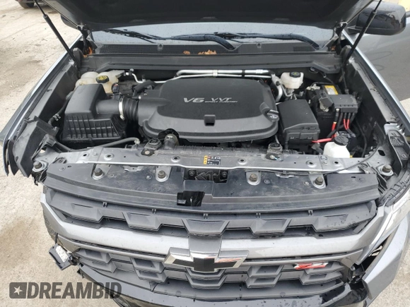 2022 Chevrolet Colorado 4WD Z71 с VIN 1GCGTDEN3N1173563, выставлен на аукционе Copart как лот 64365005 с пробегом 41 046 миль миль и Списание • Salvage title. История ставок и продаж доступна на DreamBid. Изображение 11.