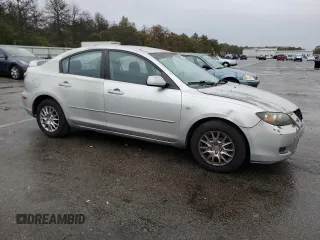 2008 Mazda 3 i Sport with VIN JM1BK12F681821233, listed as a Copart auction lot 74400624 with 142,054 mi miles and Non Repairable. Bid and sale history available at DreamBid. Image 4.