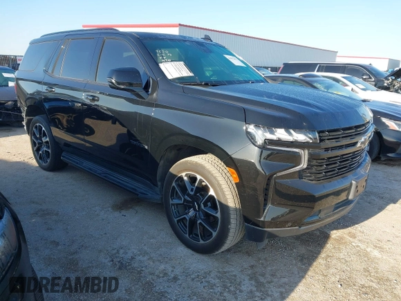 2023 Chevrolet Tahoe RST z VIN 1GNSCRKD3PR365659, wystawiony jako IAAI lot #41975472 z przebiegiem 42 264 mil mil oraz . Historia ofert i sprzedaży dostępna na DreamBid. Obrazek 1.