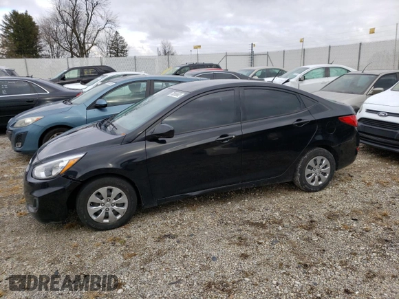 2017 Hyundai Accent SE with VIN KMHCT4AE5HU360998, listed as a Copart auction lot 70888682 with 105,010 mi miles. Bid and sale history available at carsss.com. Image 1.