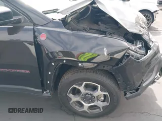 2022 Jeep Compass Trailhawk с VIN 3C4NJDDB1NT227990, выставлен на аукционе IAAI как лот 42574077 с пробегом Не указан миль и . История ставок и продаж доступна на DreamBid. Изображение 12.