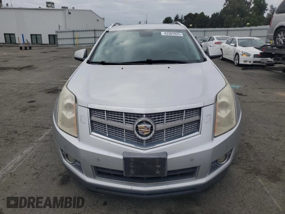 2011 Cadillac SRX Performance Collection with VIN 3GYFNBEY7BS552381, listed as a Copart auction lot 43363925 with 215,515 mi miles and Clean Title. Bid and sale history available at carsss.com. Image 5.