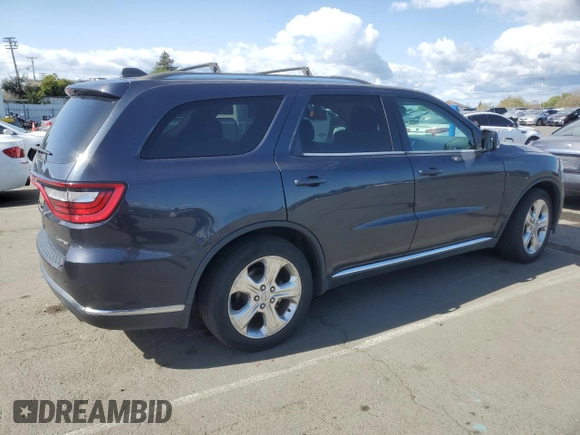 2014 Dodge Durango Limited with VIN 1C4RDHDG1EC445855, listed as a Copart auction lot 50934465 with 181,314 mi miles and Salvage title. Bid and sale history available at DreamBid. Image 3.