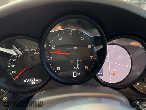 2017 Porsche 911 Carrera S with VIN WP0CB2A95HS155224, listed as a Copart auction lot 88132405 with 29,460 mi miles and Clean Title. Bid and sale history available at carsss.com. Image 8.