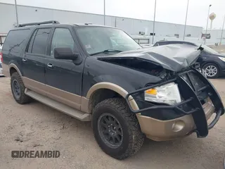 2014 Ford Expedition EL XLT with VIN 1FMJK1J58EEF27868, listed as a IAAI auction lot 41797524 with 176,350 mi miles. Bid and sale history available at carsss.com. Image 1.