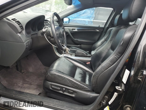 2006 Acura TL with VIN 19UUA66226A058478, listed as a Copart auction lot 41664095 with 151,215 mi miles and Salvage Title. Bid and sale history available at carsss.com. Image 7.