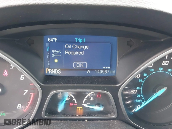 2015 Ford Escape SE with VIN 1FMCU0G95FUC81490, listed as a IAAI auction lot 42136791 with 140,967 mi miles. Bid and sale history available at carsss.com. Image 7.