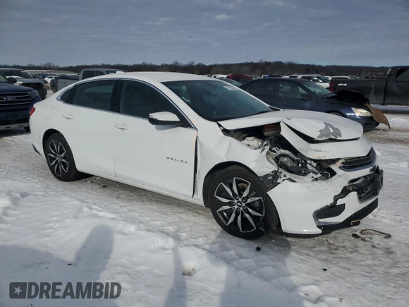 2018 Chevrolet Malibu LT z VIN 1G1ZD5ST4JF285938, wystawiony jako Copart lot #41700505 z przebiegiem 76 285 mil mil oraz Szkoda całkowita • Salvage title. Historia ofert i sprzedaży dostępna na DreamBid. Obrazek 4.