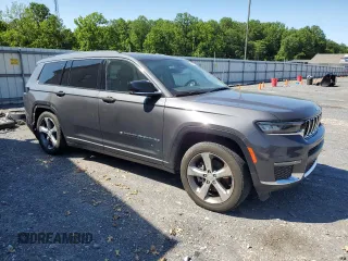 2022 Jeep Grand Cherokee Limited with VIN 1C4RJKBG1N8507816, listed as a Copart auction lot 58566885 with 34,375 mi miles and Salvage title. Bid and sale history available at DreamBid. Image 4.