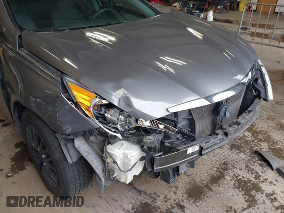 2013 Hyundai Sonata GLS with VIN 5NPEB4AC8DH596046, listed as a IAAI auction lot 41872932 with 125,899 mi miles and . Bid and sale history available at DreamBid. Image 6.