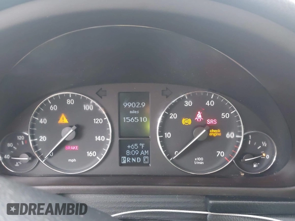 2007 Mercedes-Benz C 280 Luxury with VIN WDBRF92HX7F893720, listed as a IAAI auction lot 41955610 with 156,510 mi miles and . Bid and sale history available at DreamBid. Image 7.