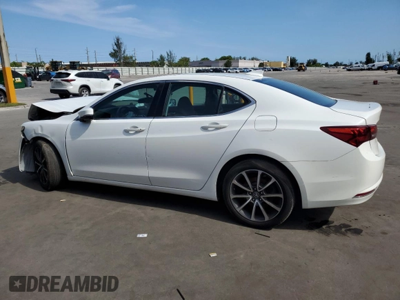 2016 Acura TLX V6 with VIN 19UUB2F37GA000219, listed as a Copart auction lot 59257515 with 119,093 mi miles and Salvage title. Bid and sale history available at DreamBid. Image 2.