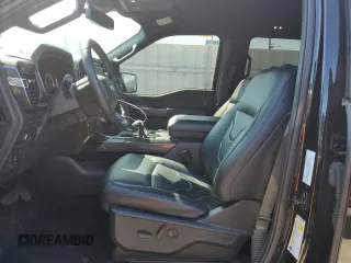 2021 Ford F-150 XL with VIN 1FTFW1E54MFD11453, listed as a Copart auction lot 50240015 with 8,645 mi miles and Salvage title. Bid and sale history available at DreamBid. Image 7.
