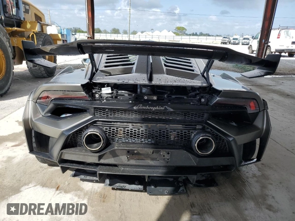 2023 Lamborghini Huracan z VIN ZHWUA6ZX6PLA25067, wystawiony jako Copart lot #79047854 z przebiegiem 13 217 mil mil oraz Nie do naprawy • Non repairable. Historia ofert i sprzedaży dostępna na DreamBid. Obrazek 6.