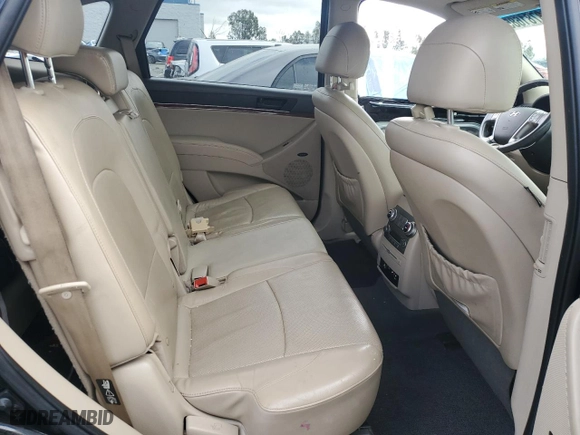 2012 Hyundai Veracruz Limited with VIN KM8NU4CC2CU191002, listed as a Copart auction lot 43781685 with 133,154 mi miles and Salvage Title. Bid and sale history available at carsss.com. Image 10.