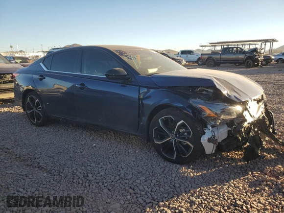 2024 Nissan Altima SR with VIN 1N4BL4CV3RN414944, listed as a Copart auction lot 80497634 with 4,313 mi miles and Salvage title. Bid and sale history available at DreamBid. Image 4.