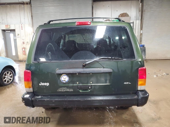 1998 Jeep Cherokee Sport with VIN 1J4FJ68S3WL146331, listed as a Copart auction lot 49420995 with 200,040 mi miles and Salvage Title. Bid and sale history available at carsss.com. Image 6.