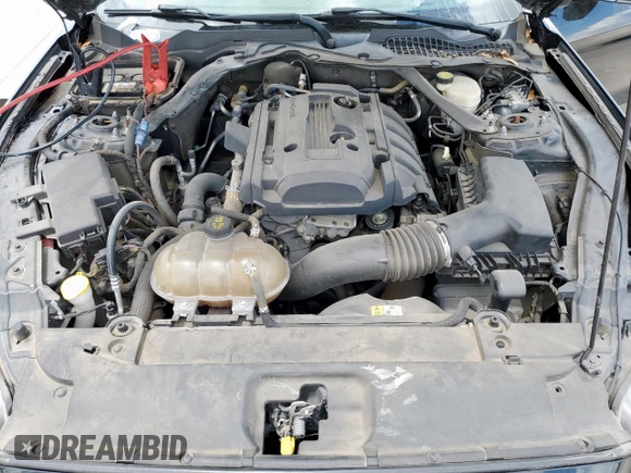 2015 Ford Mustang EcoBoost with VIN 1FA6P8TH8F5408060, listed as a Copart auction lot 62118585 with 76,913 mi miles and Salvage title. Bid and sale history available at DreamBid. Image 11.