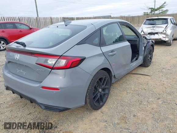 2025 Honda Civic Sport z VIN 19XFL2H81SE012353, wystawiony jako IAAI lot #41934245 z przebiegiem 8873 mil mil oraz . Historia ofert i sprzedaży dostępna na DreamBid. Obrazek 4.