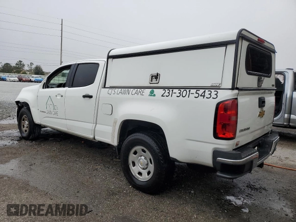 2016 Chevrolet Colorado 2WD WT with VIN 1GCGSBE32G1102699, listed as a Copart auction lot 43218755 with 130,776 mi miles and Salvage Title. Bid and sale history available at DreamBid. Image 2.