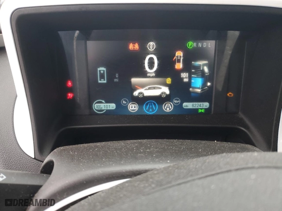 2011 Chevrolet Volt with VIN 1G1RC6E44BU103410, listed as a Copart auction lot 81712964 with 62,243 mi miles and Salvage Title. Bid and sale history available at carsss.com. Image 9.