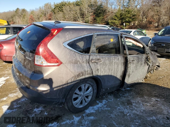 2013 Honda CR-V EX-L z VIN 5J6RM4H78DL070719, wystawiony jako Copart lot #58851615 z przebiegiem Nie podano mil oraz Nie do naprawy. Historia ofert i sprzedaży dostępna na DreamBid. Obrazek 3.