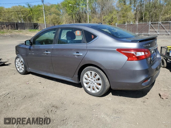 2017 Nissan Sentra S with VIN 3N1AB7AP7HY287960, listed as a Copart auction lot 53664385 with 89,246 mi miles and Salvage Title. Bid and sale history available at DreamBid. Image 2.