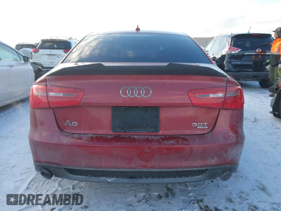 2014 Audi A6 Prestige with VIN WAUHGAFC4EN073806, listed as a IAAI auction lot 41315343 with 139,193 mi miles and . Bid and sale history available at DreamBid. Image 16.
