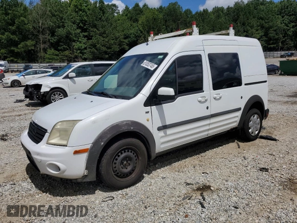 2013 Ford Transit Connect XLT z VIN NM0KS9BN3DT147821, wystawiony jako Copart lot #61053745 z przebiegiem 201 578 mil mil oraz Szkoda całkowita • Salvage title. Historia ofert i sprzedaży dostępna na DreamBid. Obrazek 1.