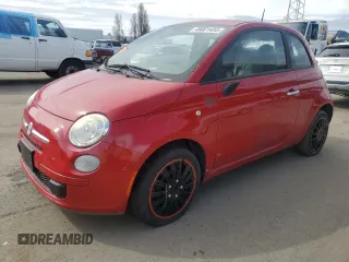 2012 FIAT 500 Pop z VIN 3C3CFFAR9CT287748, wystawiony jako Copart lot #46001455 z przebiegiem 29 132 mil mil oraz Szkoda całkowita • Salvage title. Historia ofert i sprzedaży dostępna na DreamBid. Obrazek 1.