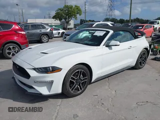 2018 Ford Mustang EcoBoost Premium with VIN 1FATP8UH7J5118080, listed as a IAAI auction lot 41955307 with 93,378 mi miles and . Bid and sale history available at carsss.com. Image 17.