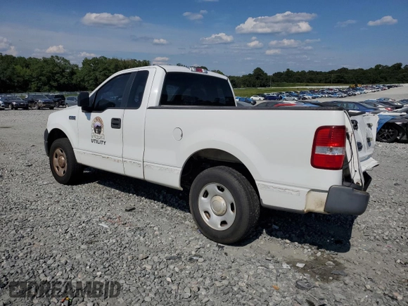 2005 Ford F-150 XL with VIN 1FTRF12255NB10143, listed as a Copart auction lot 67750754 with 250,615 mi miles and Salvage Title. Bid and sale history available at carsss.com. Image 2.