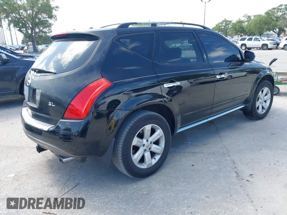 2007 Nissan Murano SL with VIN JN8AZ08T87W512528, listed as a IAAI auction lot 41940273 with 174,767 mi miles and . Bid and sale history available at carsss.com. Image 4.