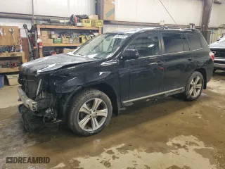 2011 Toyota Highlander with VIN 5TDBK3EH4BS044229, listed as a Copart auction lot 50637895 with 200,596 mi miles and Salvage Title. Bid and sale history available at carsss.com. Image 1.