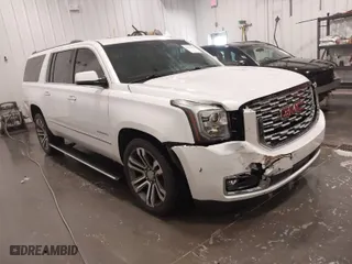 2018 GMC Yukon XL Denali with VIN 1GKS2HKJ0JR185532, listed as a IAAI auction lot 41965338 with 182,468 mi miles. Bid and sale history available at carsss.com. Image 1.