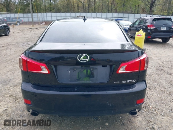 2011 Lexus IS 250 with VIN JTHCF5C26B5048550, listed as a IAAI auction lot 41874477 with 284,362 mi miles. Bid and sale history available at carsss.com. Image 16.