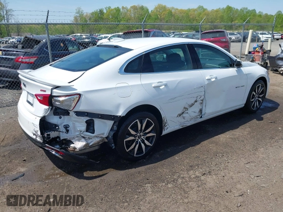 2024 Chevrolet Malibu RS with VIN 1G1ZG5ST4RF137453, listed as a IAAI auction lot 42063825 with 3,155 mi miles and . Bid and sale history available at carsss.com. Image 4.