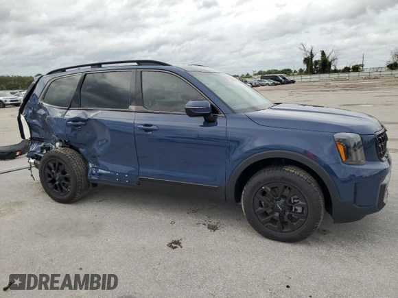 2024 Kia Telluride SX Prestige with VIN 5XYP5DGC6RG534442, listed as a Copart auction lot 72935454 with 1,986 mi miles and Salvage title. Bid and sale history available at DreamBid. Image 4.