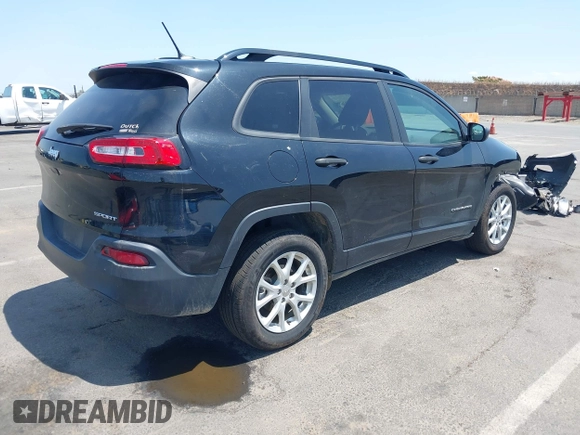 2017 Jeep Cherokee Sport с VIN 1C4PJLAB4HW661391, выставлен на аукционе IAAI как лот 42552803 с пробегом 45 341 миль миль и . История ставок и продаж доступна на DreamBid. Изображение 4.