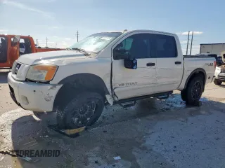 2011 Nissan Titan SL with VIN 1N6BA0EC2BN301350, listed as a Copart auction lot 58921725 with 208,842 mi miles and Clean title. Bid and sale history available at DreamBid. Image 1.